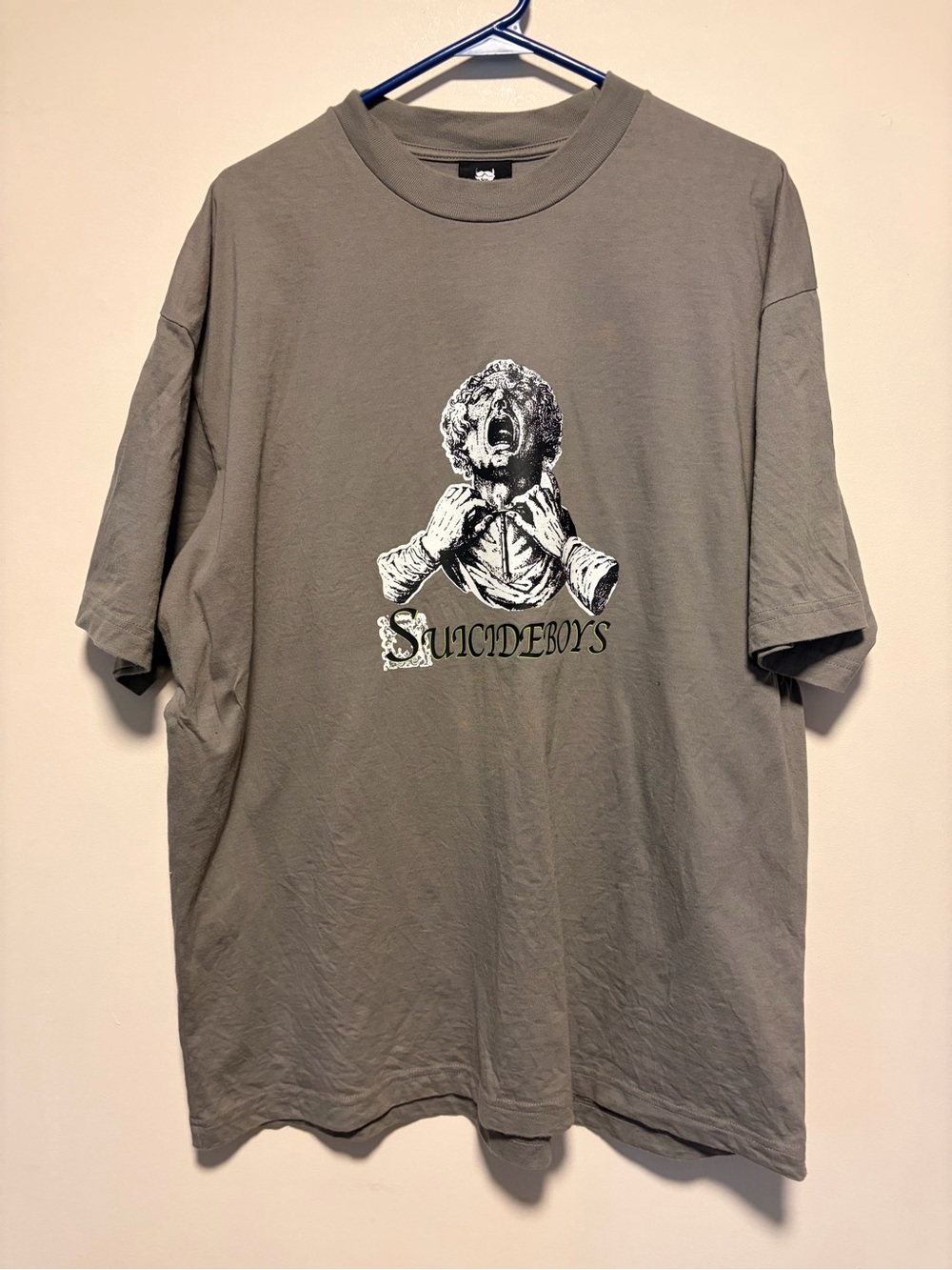 Suicideboys Graphic Short Sleeve Tee - Olive